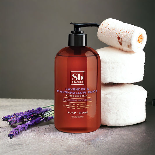 Lavender & Marshmallow Root Soothing Moisture Liquid Hand Soap