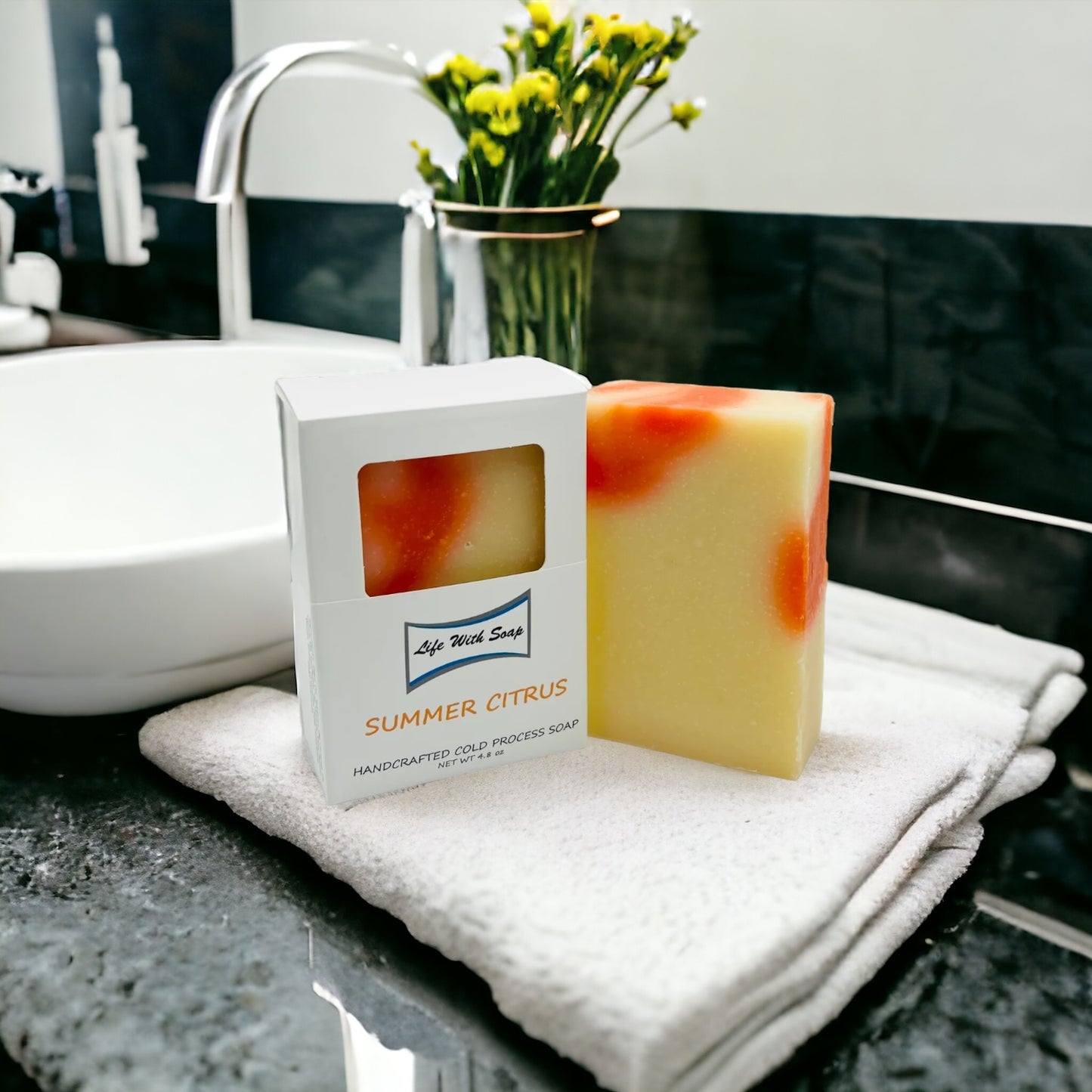 Summer Citrus Cold Process Soap