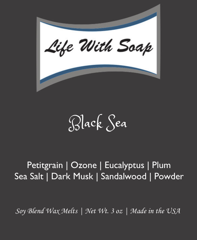 Black Sea Wax Melt, 3 oz