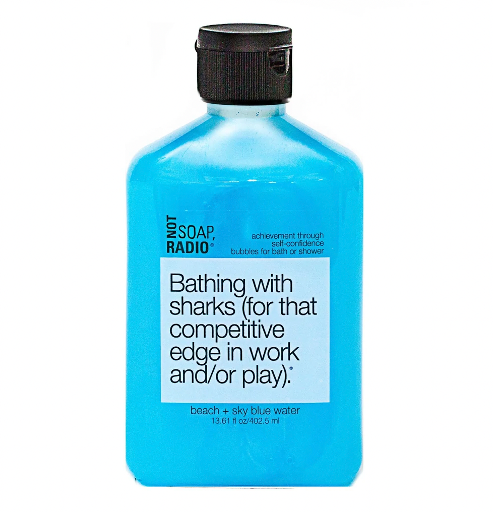 Bathing with sharks bath/shower gel