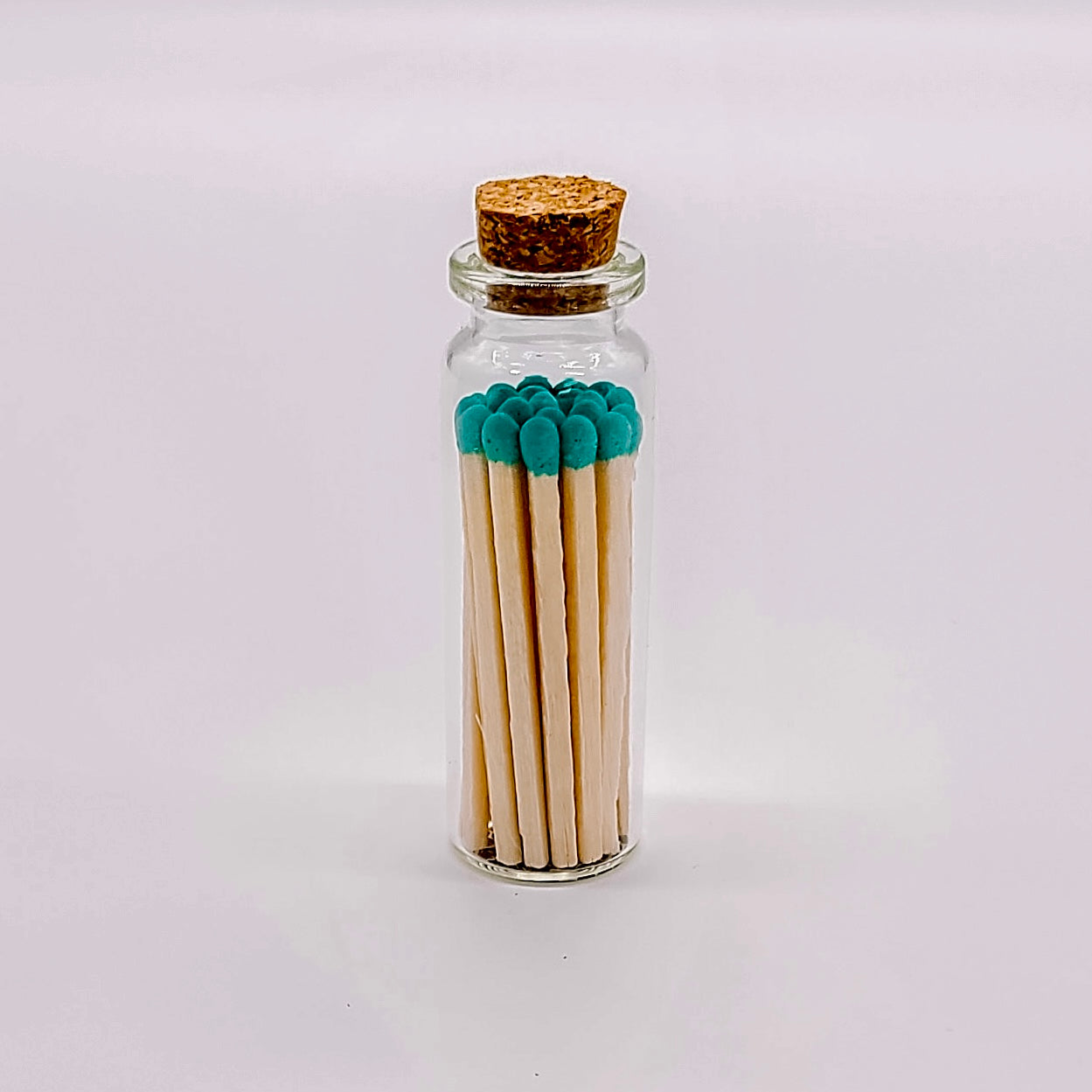 Blue Lagoon Matches in Small Corked Vial