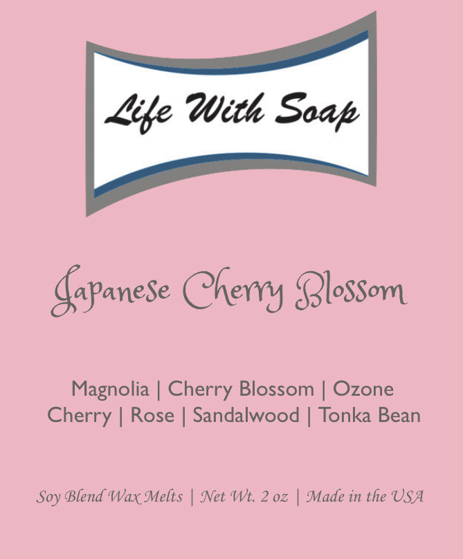 Japanese Cherry Blossom Wax Melt, 2 oz