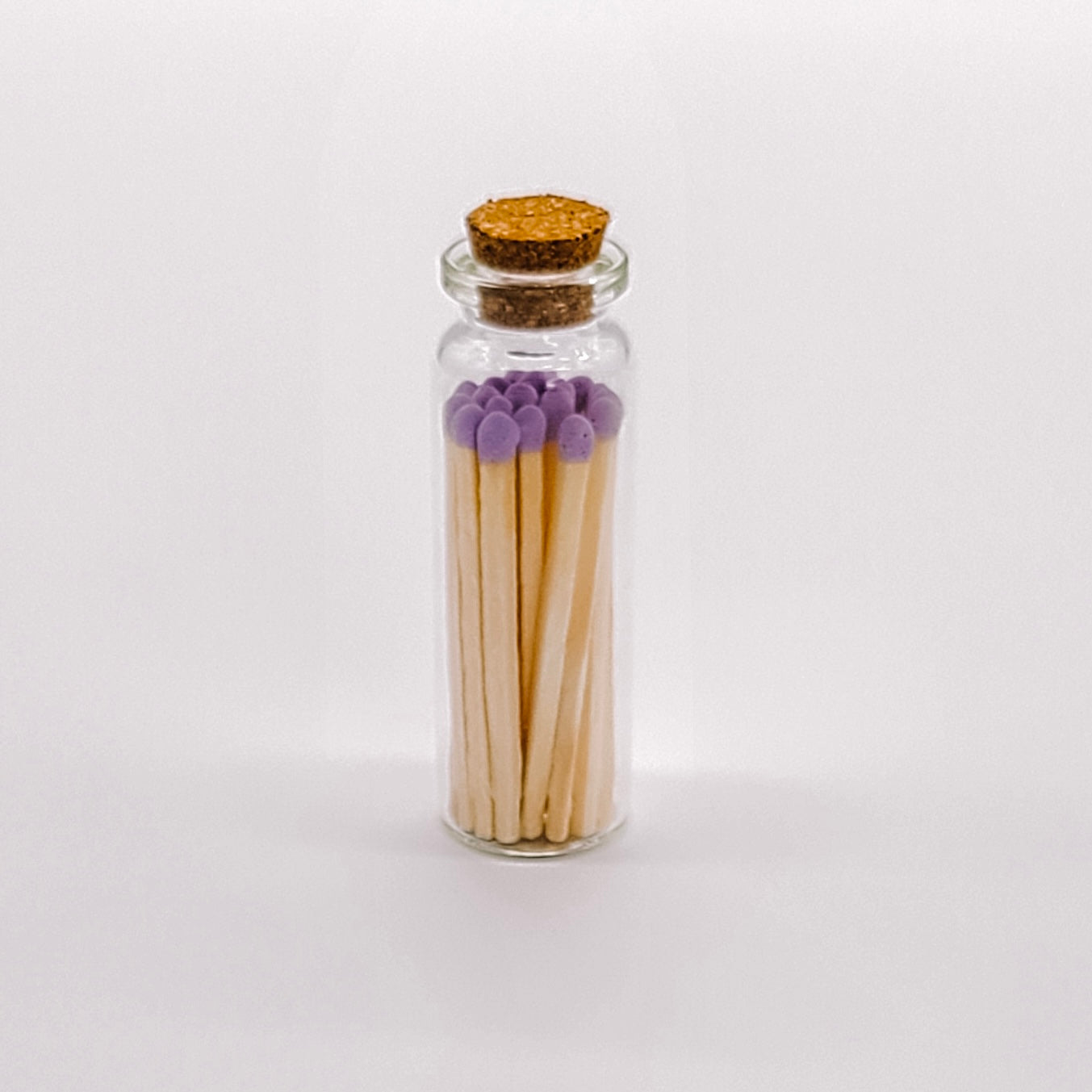 Iced Lavender Matches in Small Corked Vial