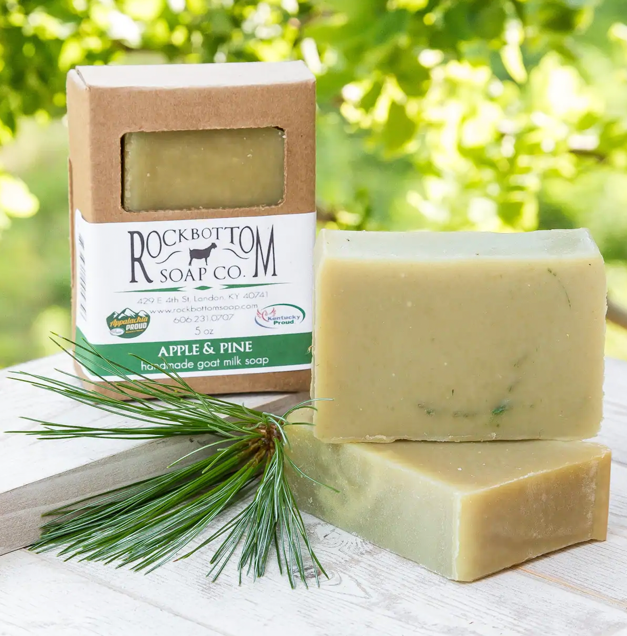 Apple & Pine Goat Milk Soap