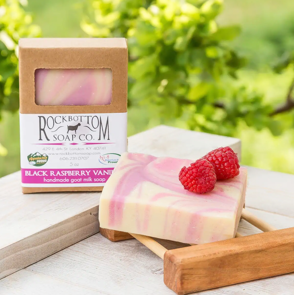 Black Raspberry Vanilla Goat Milk Soap