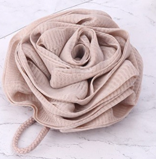 Elegant Rose Loofah - Sand